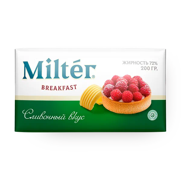 Маргарин 72% Солнечный Milter