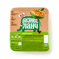 Лапша быстрого приготовления яичная Биг Ланч Бизнес-ланч с куриным ...