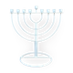 Hanukkah menorah