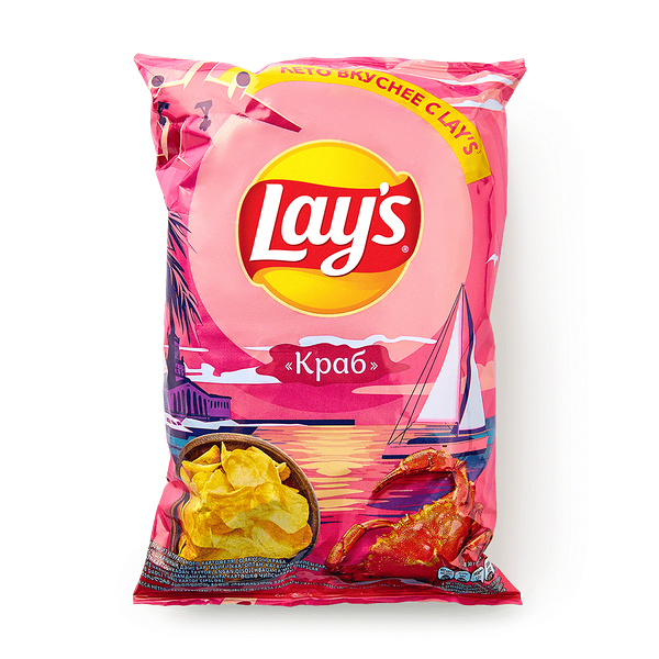 Чипсы Lay's Краб