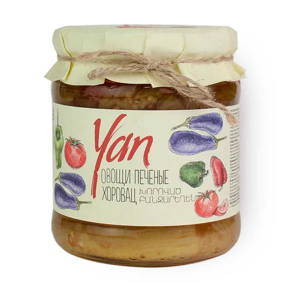 Овощи печёные Yan