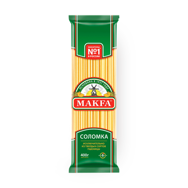 Макароны Соломка Makfa
