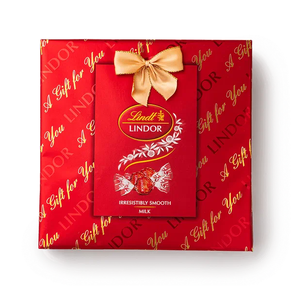 Подарочный набор конфет Lindor Milk Lindt