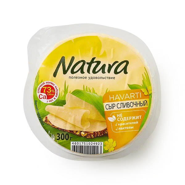 Сыр сливочный Natura 45%