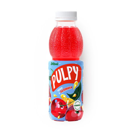 Напиток сокосодержащий Вишня «Добрый» Pulpy