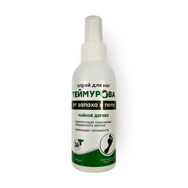 Спрей для ног Pharmlevel Теймурова чайное дерево