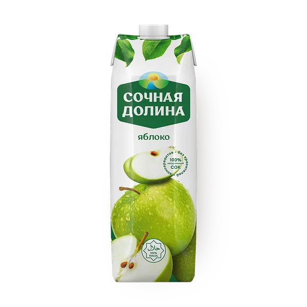 Сок Яблочный «Сочная долина»