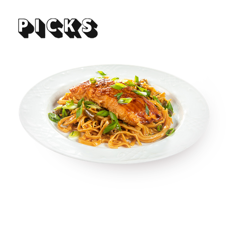 Salmon fillet and rice noodles - PICKS
