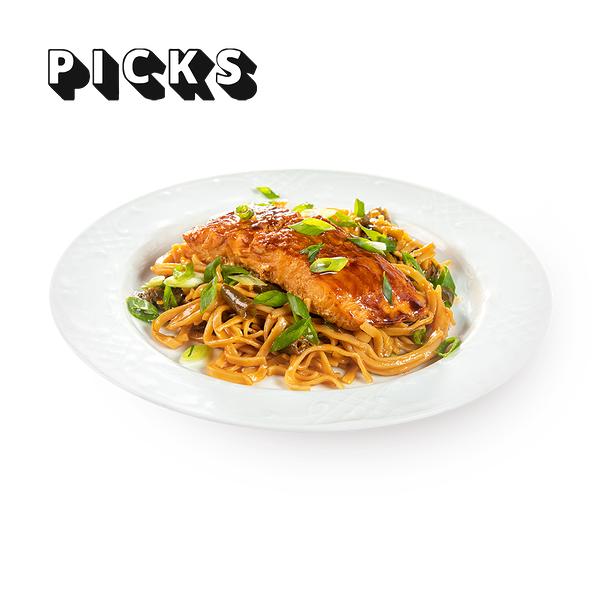 Salmon fillet and rice noodles - PICKS