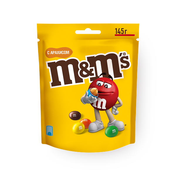 Драже M&M's арахис-молоч­ный шоколад