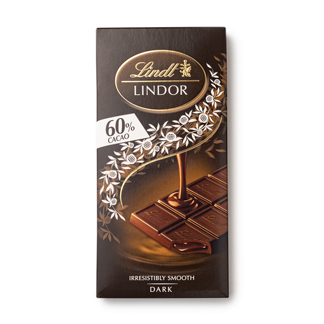 Шоколад горький Dark Lindor Lindt