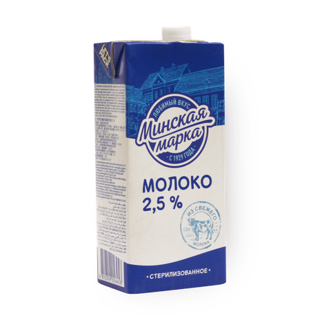 Молоко 2,5% «Минская марка»