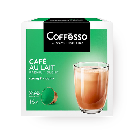 Кофе в капсулах Cafe Au Lait Coffesso для Dolce Gusto