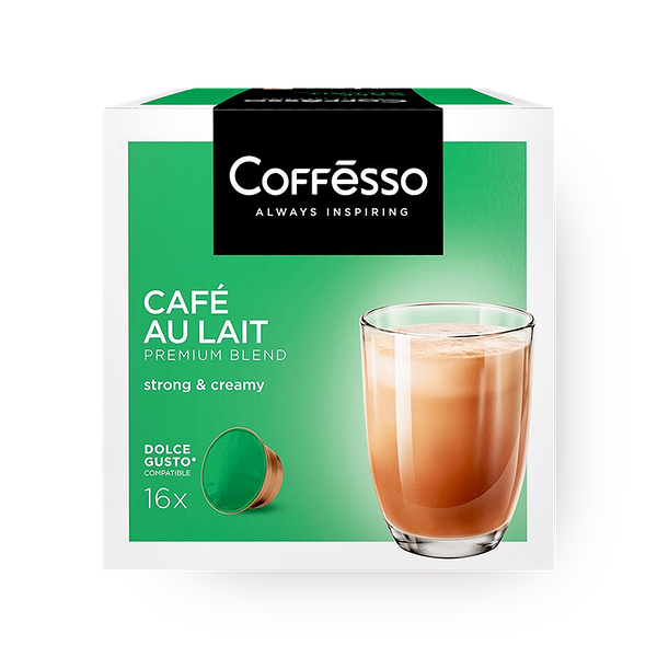 Кофе в капсулах Cafe Au Lait Coffesso для Dolce Gusto