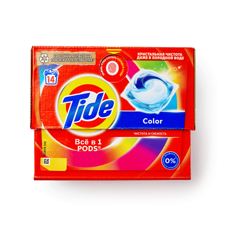 Капсулы для стирки Tide Всё в 1 Color