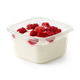 Десерт со вкусом мороженого Семифредо с малиной