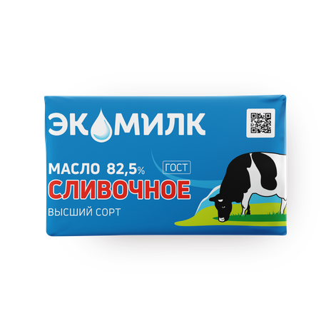 Масло сливочное 82,5% «Экомилк»