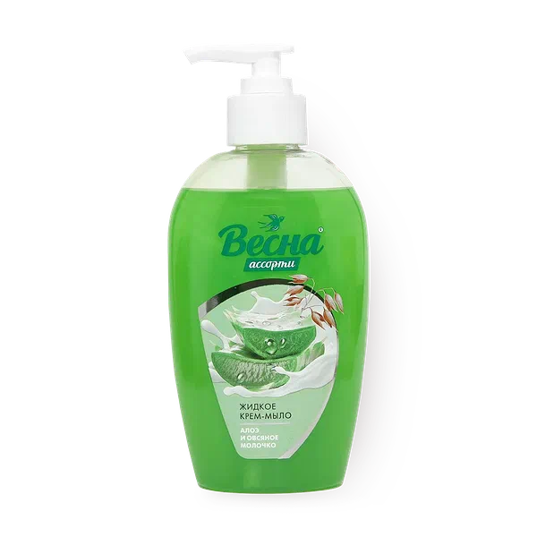 Крем-мыло «Весна» ассорти лое и овсянное молочко