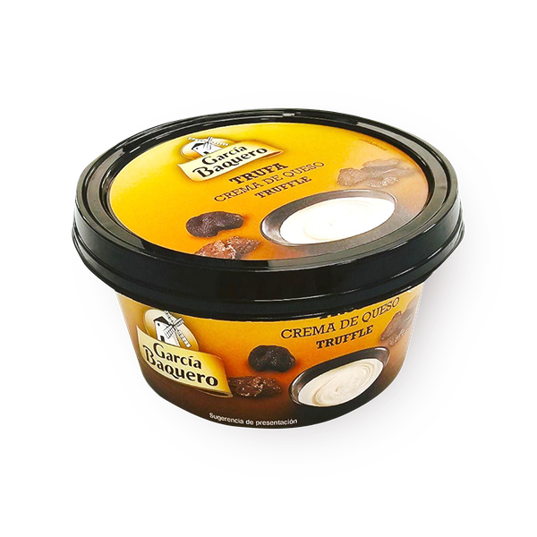 Manchego cream with truffles