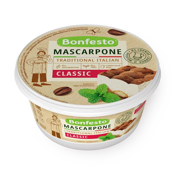 Сыр Маскарпоне Bonfesto 78%