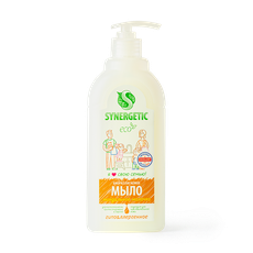 Мыло жидкое Synergetic миндальное молочко, 500 мл — купить с доставкой ...