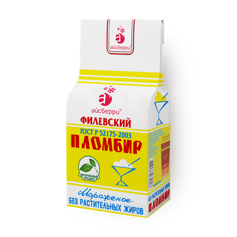 Мороженое пломбир Филёвский «Айсберри»