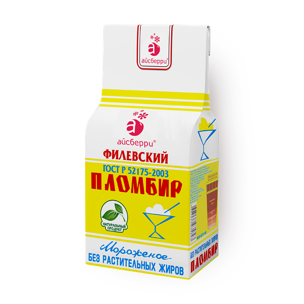 Мороженое пломбир Филёвский «Айсберри»