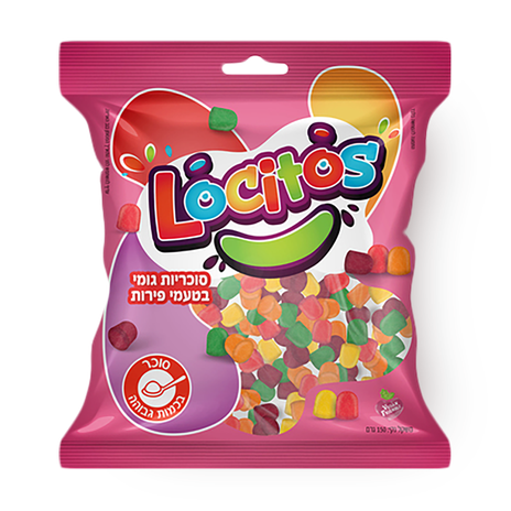 Locitos fruit-flavored gummy candies