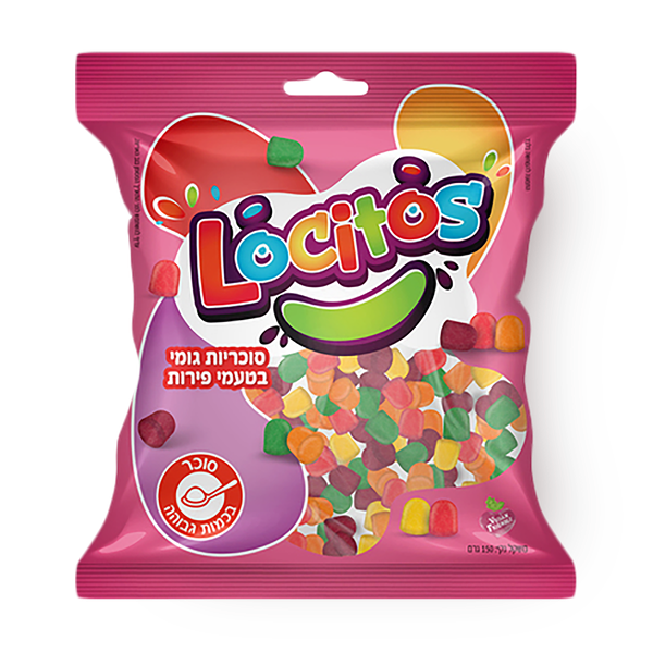 Locitos fruit-flavored gummy candies