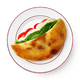 Пита с моцареллой и томатами All Day