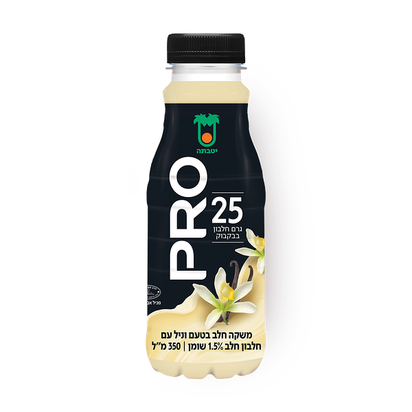 Yotvata Pro Vanilla flavored milk drink 1.5%