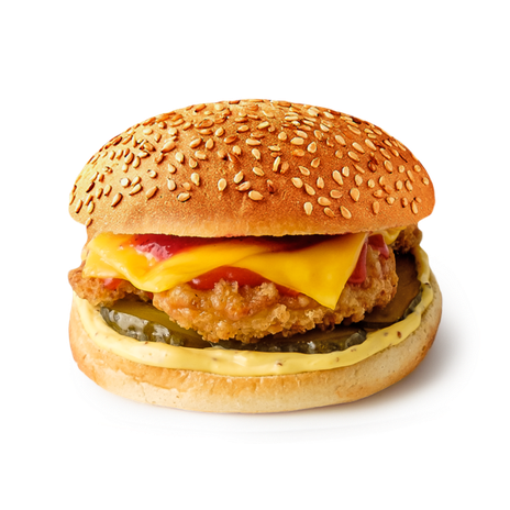 Бургер большой куриный острый «Из Лавки»