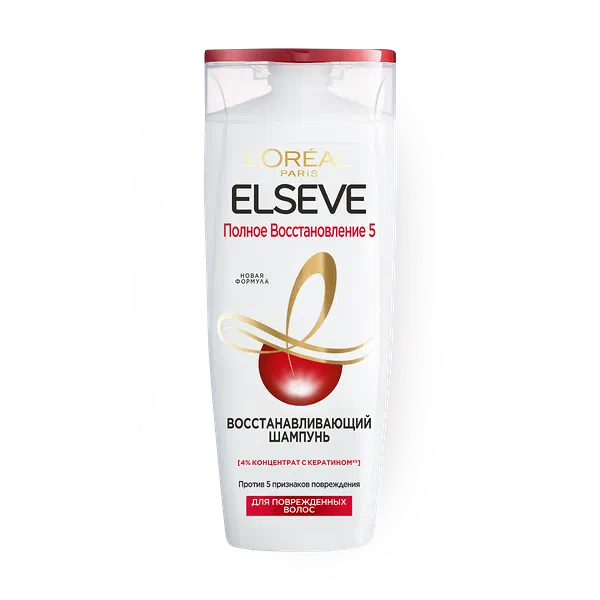 Шампунь Elseve Полное восстановление 5 для повреждённых и ослабленных волос