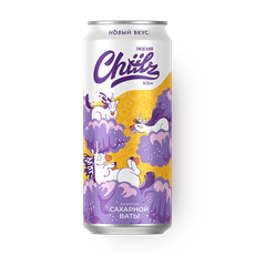 Напиток Chiilz «Лидский» со вкусом сахарной ваты газированный, 450 г ...