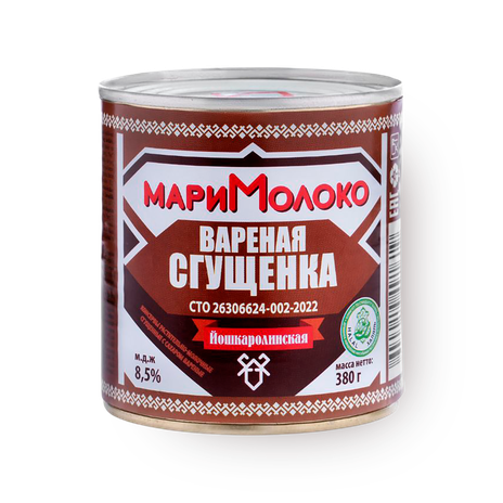 Молоко варёное сгущённое с сахаром «Мари Молоко»