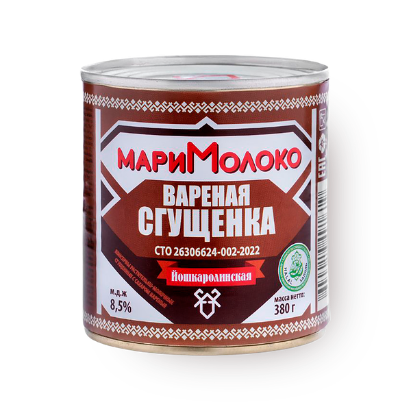 Молоко варёное сгущённое с сахаром «Мари Молоко»