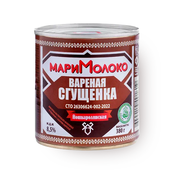 Молоко варёное сгущённое с сахаром «Мари Молоко»