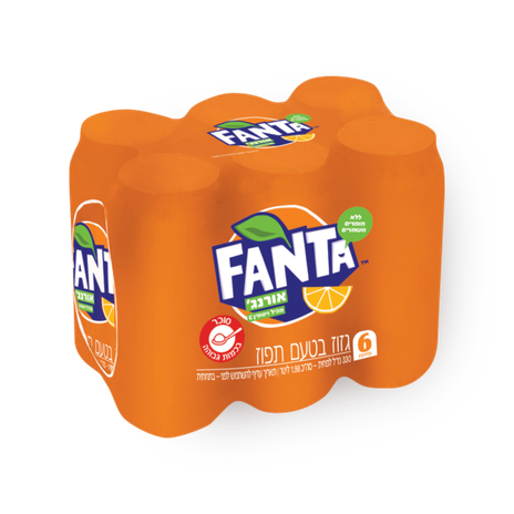 Fridge Fanta orange pack