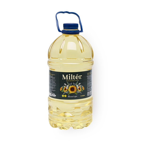 Масло подсолнечное Milter рафинированное