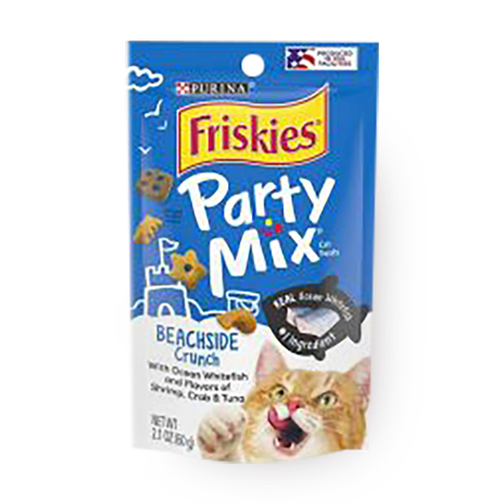 Friskies Party Mix from the delicacies of the sea