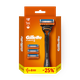 Станок бритвенный Gillette Fusion 5 + 3 кассеты