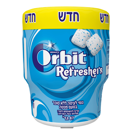 Orbit Refreshers Sugar free peppermint chewing gum