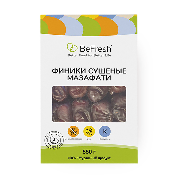 Финики сушёные Befresh сорт Мазафа­ти