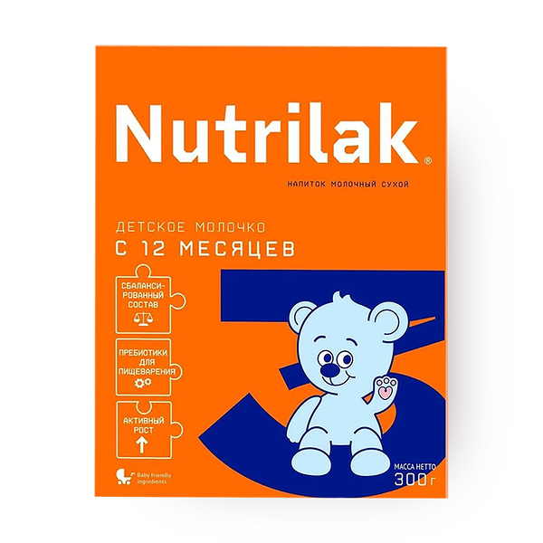 Смесь молочная сухая Nutrilak 3