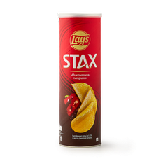 Чипсы Lay's Stax паприка, 140 г — купить с доставкой из Яндекс Лавки