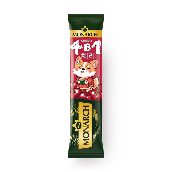 Кофейный напиток растворимый Monarch Cherry 4в1 со вкусом вишни