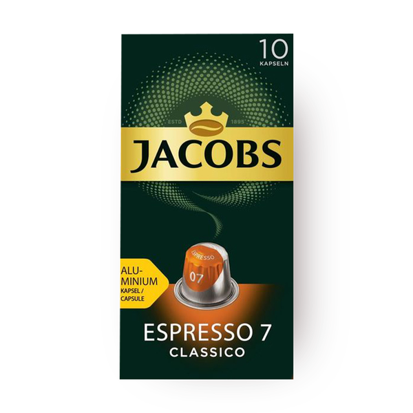 Кофе в капсулах Espresso 7 Classico Jacobs для Nespresso