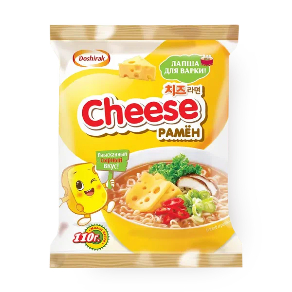 Лапша быстрого приготовления «Доширак» Cheese Ramen