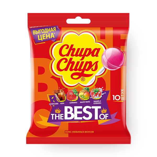 Карамель Chupa Chups The Best Of микс