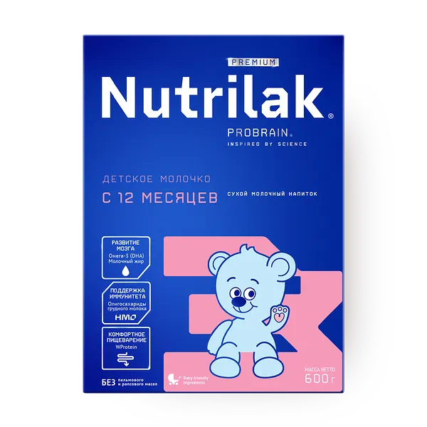 Смесь молочная сухая Nutrilak Premium 3